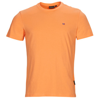 textil Herr T-shirts Napapijri SALIS Orange