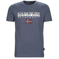 textil Herr T-shirts Napapijri AYAS Blå