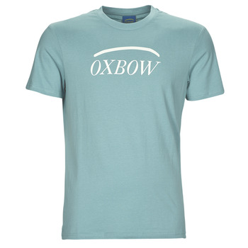 textil Herr T-shirts Oxbow P1TALAI Blå