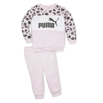 textil Flickor Set Puma ESS PUMA MATES INFANTS JOGGER Rosa