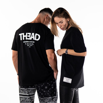 textil T-shirts THEAD. DUBAI T-SHIRT Svart