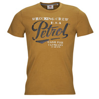 textil Herr T-shirts Petrol Industries T-Shirt SS Classic Print Brun