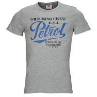 textil Herr T-shirts Petrol Industries T-Shirt SS Classic Print Grå