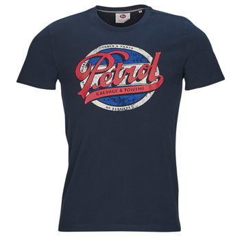 textil Herr T-shirts Petrol Industries T-Shirt SS Classic Print Marin