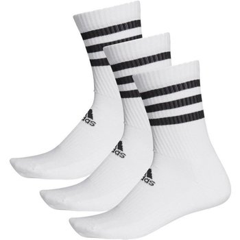 Underkläder Herr Sportstrumpor adidas Originals 3-Stripes Cushioned Crew Socks 3 Pairs Vit