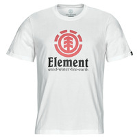 textil Herr T-shirts Element VERTICAL SS Vit
