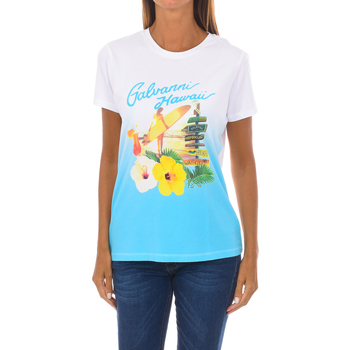 textil Dam T-shirts Galvanni GLVSW1127601-WHITE Vit