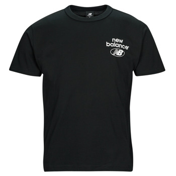 textil Herr T-shirts New Balance Essentials Logo T-Shirt Svart