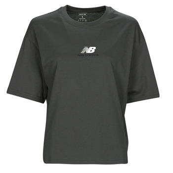textil Dam T-shirts New Balance Athletics 1/4 Zip Svart