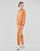 textil Dam Sweatshirts New Balance Essentials Graphic Crew French Terry Fleece Sweatshirt Orange
