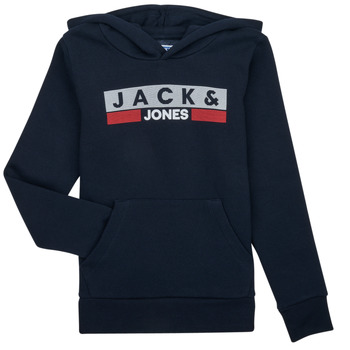 textil Pojkar Sweatshirts Jack & Jones JJECORP LOGO SWEAT Marin