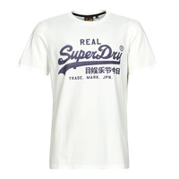 textil Herr T-shirts Superdry VINTAGE VL NOOS TEE Vit