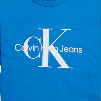 Calvin Klein Jeans MONOGRAM LOGO T-SHIRT Blå