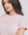 textil Dam T-shirts Guess SS CN EDURNE TEE Rosa