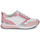 Skor Dam Sneakers MICHAEL Michael Kors ALLIE STRIDE TRAINER Vit / Rosa / Silver