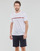 textil Herr T-shirts Tommy Hilfiger CN SS TEE LOGO Vit