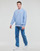 textil Herr Sweatshirts Tommy Jeans TJM SKATER TIMELESS TOMMY CREW Blå / Himmelsblå