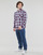 textil Herr Långärmade skjortor Tommy Jeans TJM RELAXED FLANNEL SHIRT Flerfärgad