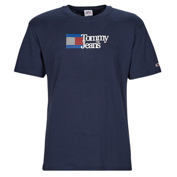 textil Herr T-shirts Tommy Jeans TJM CLSC RWB CHEST LOGO TEE Marin