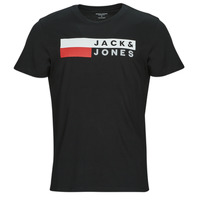textil Herr T-shirts Jack & Jones JJECORP LOGO TEE SS O-NECK Svart