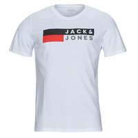 textil Herr T-shirts Jack & Jones JJECORP LOGO TEE SS O-NECK Vit