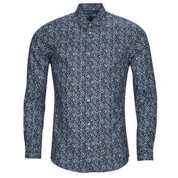 textil Herr Långärmade skjortor Jack & Jones JPRBLASCANDIC PRINT SHIRT L/S Flerfärgad
