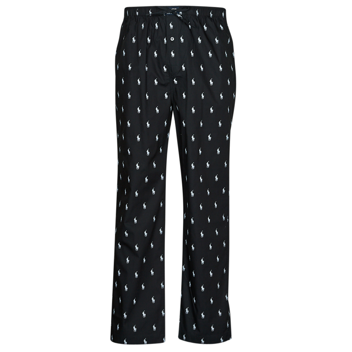 textil Pyjamas/nattlinne Polo Ralph Lauren SLEEPWEAR-PJ PANT-SLEEP-BOTTOM Svart / Vit