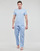 textil Pyjamas/nattlinne Polo Ralph Lauren SLEEPWEAR-PJ PANT-SLEEP-BOTTOM Blå / Himmelsblå / Vit