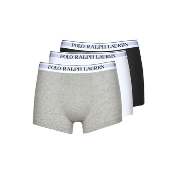 Underkläder Herr Boxershorts Polo Ralph Lauren UNDERWEAR-CLSSIC TRUNK-3 PACK-TRUNK Grå / Melerad / Svart / Vit
