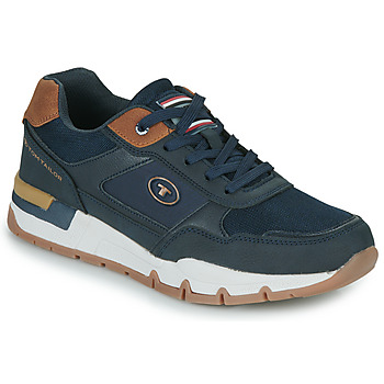 Skor Herr Sneakers Tom Tailor 5383404 Marin / Brun