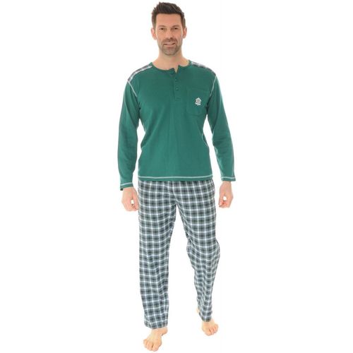 textil Herr Pyjamas/nattlinne Christian Cane SEYLAN Grön