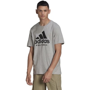 textil Herr T-shirts adidas Originals Boss Footbal Grå