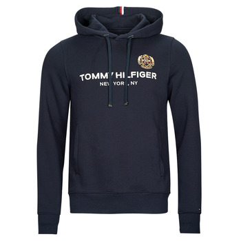 textil Herr Sweatshirts Tommy Hilfiger ICON STACK CREST  HOODY Marin