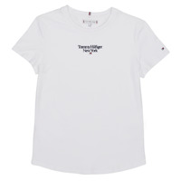 textil Flickor T-shirts Tommy Hilfiger TOMMY GRAPHIC TEE S/S Vit