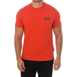 textil Herr T-shirts Napapijri NP0A4GPE-RR9 Röd