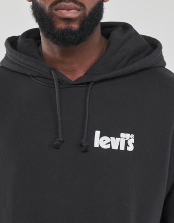 Levi's RELAXED GRAPHIC PO Svart