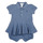textil Flickor Uniform Polo Ralph Lauren SS PEPLUM BU-ONE PIECE-SHORTALL Blå