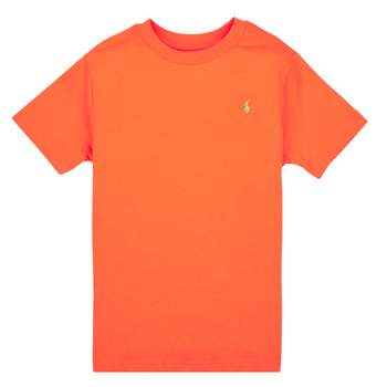 textil Pojkar T-shirts Polo Ralph Lauren SS CN-TOPS-T-SHIRT Orange