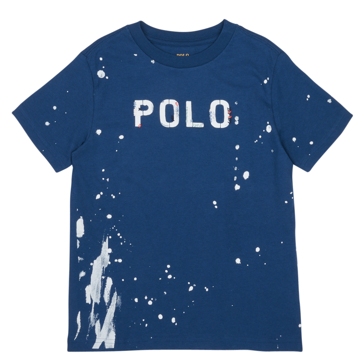 textil Pojkar T-shirts Polo Ralph Lauren GRAPHIC TEE2-KNIT SHIRTS-T-SHIRT Marin