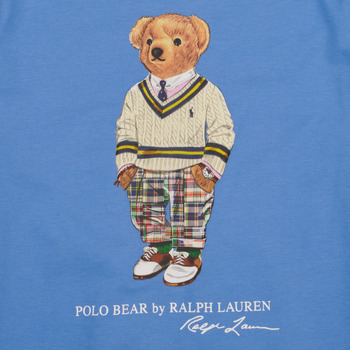 Polo Ralph Lauren SS CN-KNIT SHIRTS Blå