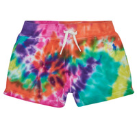 textil Flickor Shorts / Bermudas Polo Ralph Lauren PO SHORT-SHORTS-ATHLETIC Flerfärgad