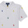 textil Pojkar Kortärmade pikétröjor Polo Ralph Lauren SSKCM2-KNIT SHIRTS-POLO SHIRT Vit