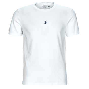 textil Herr T-shirts Polo Ralph Lauren SSCNCMSLM1-SHORT SLEEVE-T-SHIRT Vit