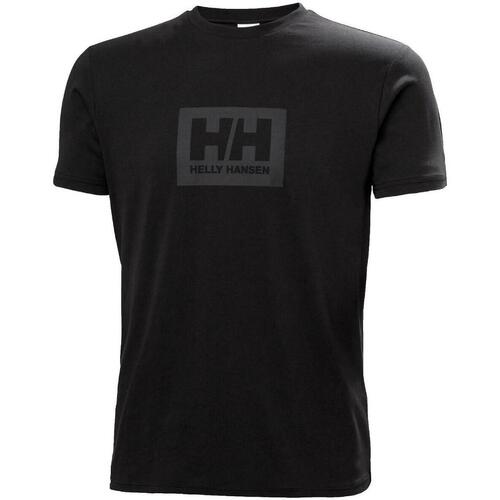 textil Herr T-shirts Helly Hansen  Svart