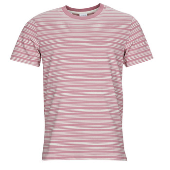 textil Herr T-shirts Selected SLHANDY STRIPE SS O-NECK TEE W Flerfärgad