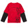 textil Pojkar Långärmade T-shirts Desigual TS_BUGS Röd