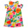 textil Flickor Korta klänningar Desigual VEST_CAMPO Vit / Flerfärgad
