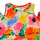 textil Flickor Korta klänningar Desigual VEST_CAMPO Vit / Flerfärgad