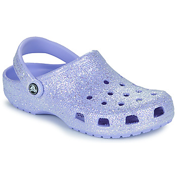 Skor Dam Träskor Crocs Classic Glitter Clog Violett