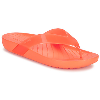 Skor Dam Flip-flops Crocs Crocs Splash Glossy Flip Orange
